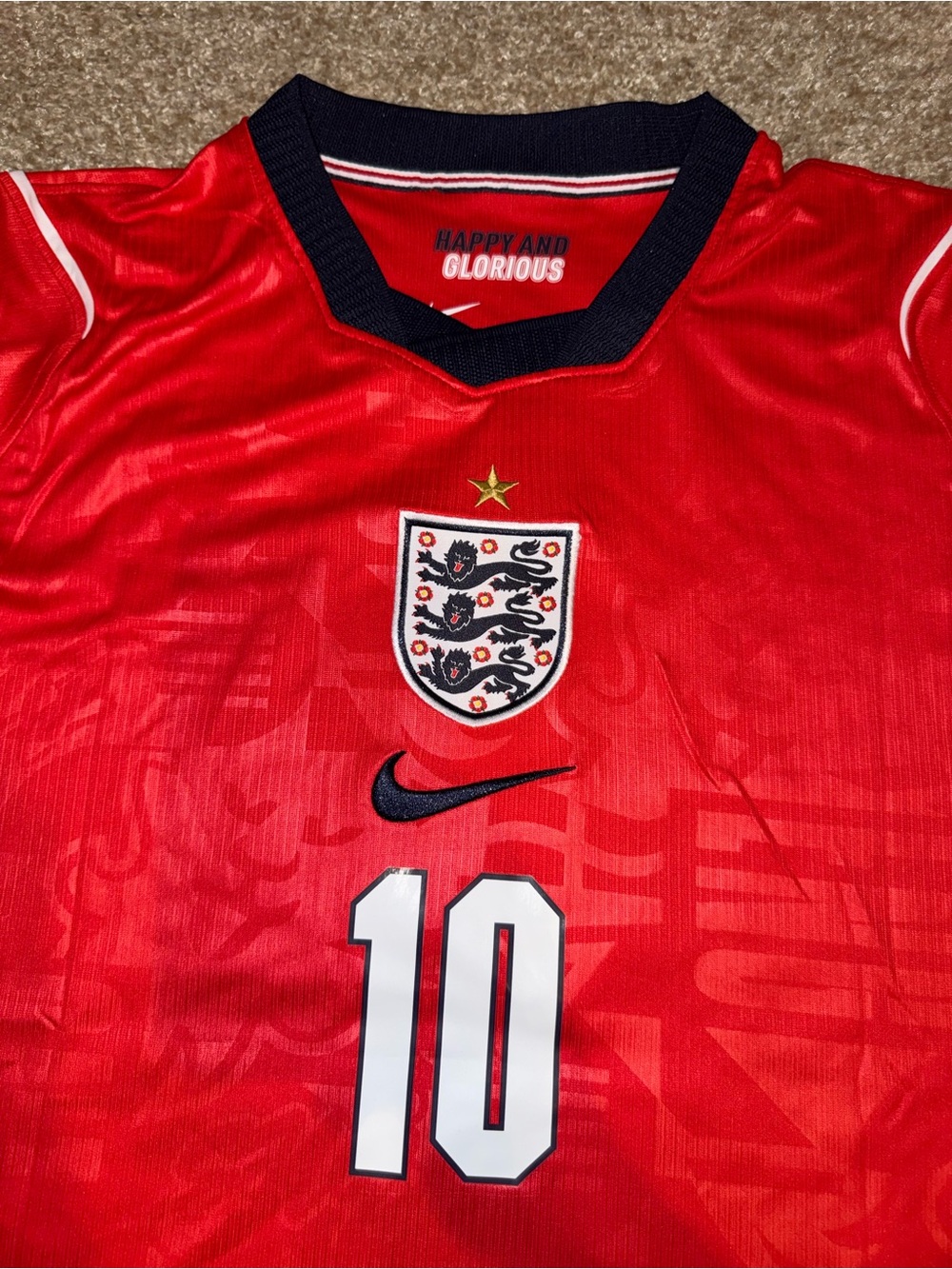 Nike England 2026 Bellingham #10 Men’s Fans Away Soccer Jersey 🆕 - Picture 8 of 9